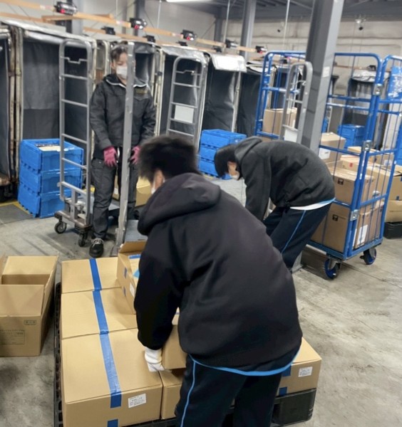 *とのむらブログ* 中学生が職場体験に来てくれました