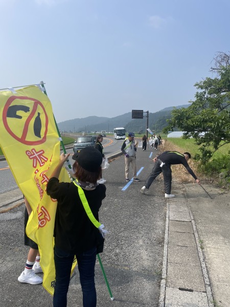 クリーンアップ活動参加
